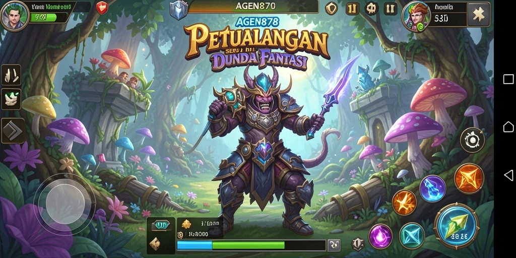 Gambaran gameplay AGEN878 yang menakjubkan dalam dunia petualangan.