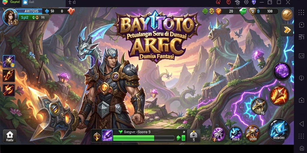 Tampilan mendebarkan gameplay di BAYITOTO dengan aksi seru.