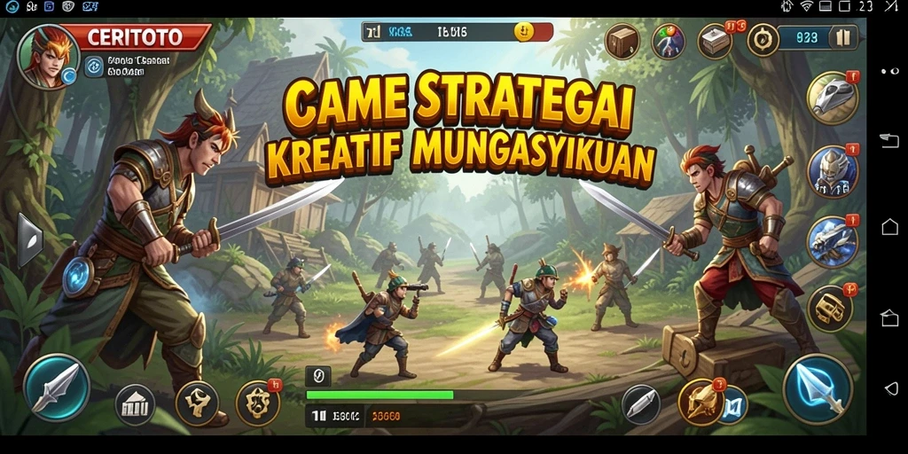 Tampilan gameplay CERITOTO yang menarik dan mengasyikkan.