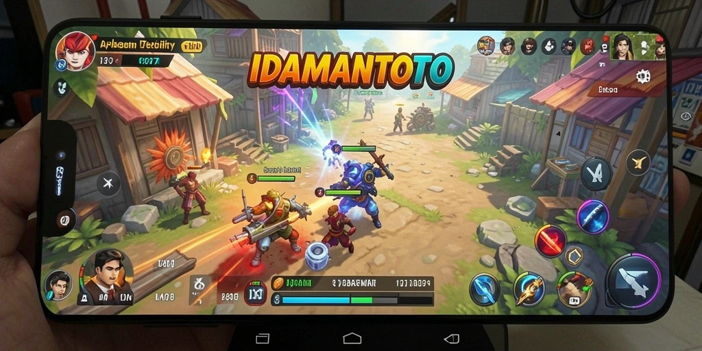Tampilan antarmuka pengguna IDAMANTOTO yang menarik dan fungsional.