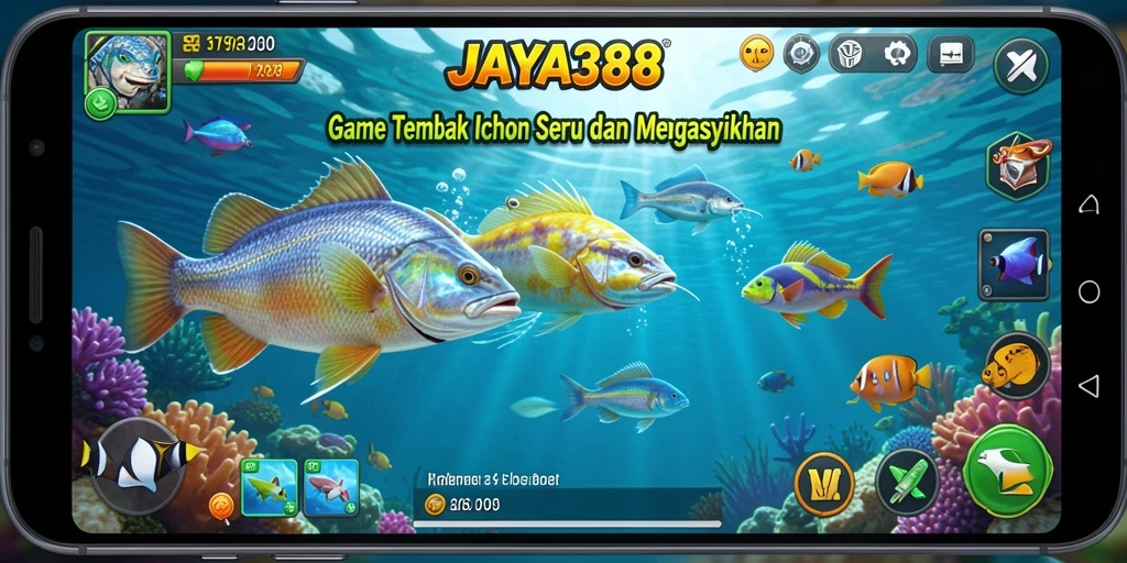 Gameplay seru JAYA388 menampilkan aksi tembak ikan yang mengasyikkan.