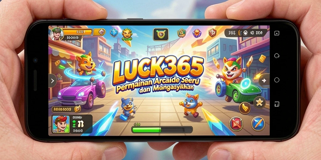 Tangkapan layar permainan LUCK365 menampilkan aksi arcade yang mendebarkan.