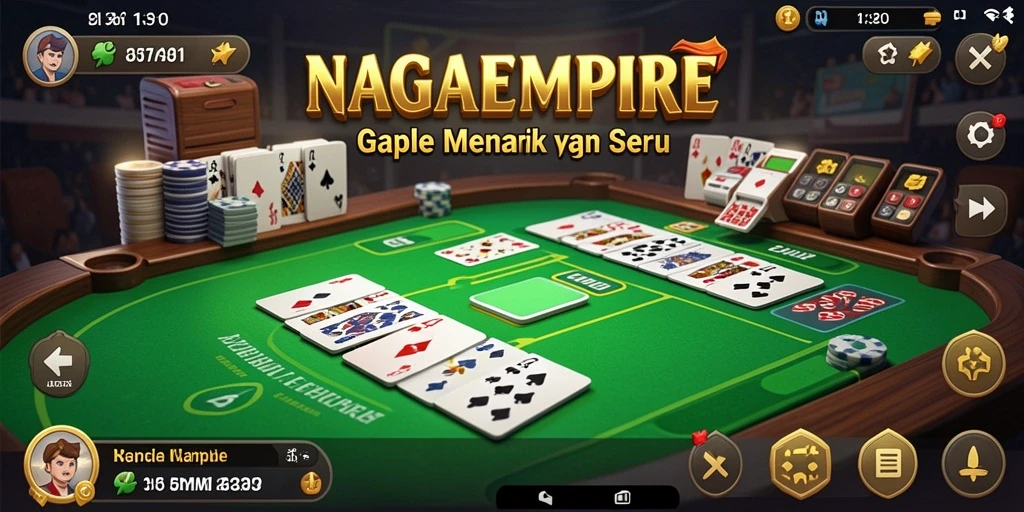 Tampilan gameplay seru dan menarik dari NAGAEMPIRE.