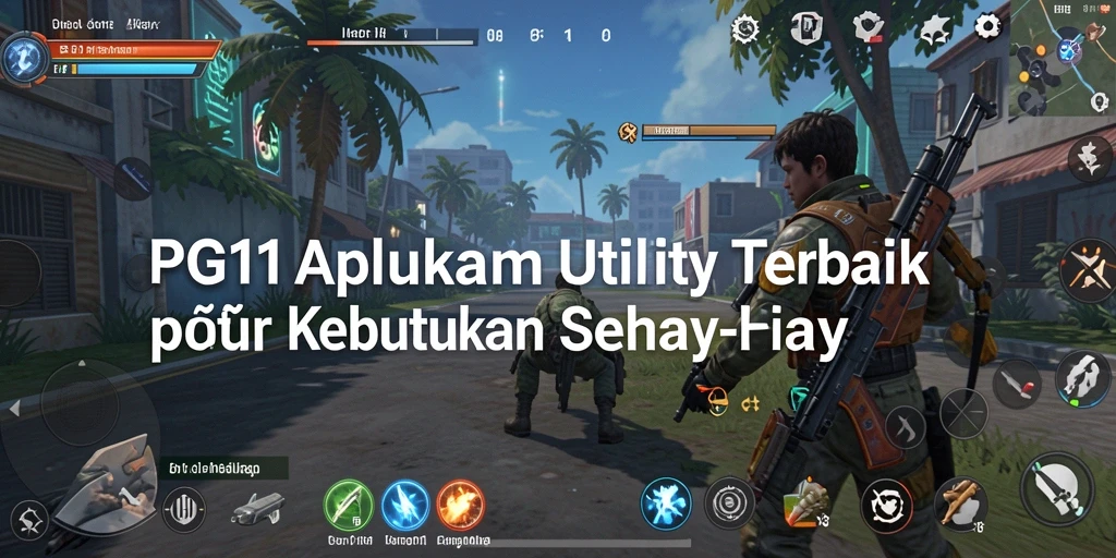 Tampilan intuitif PG11 dengan berbagai fitur Utility yang praktis.