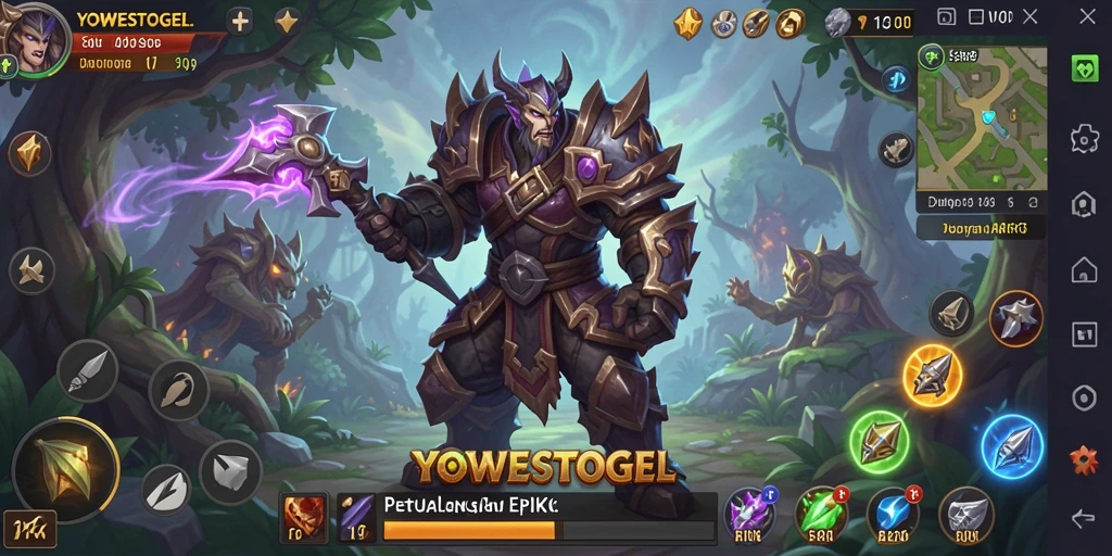 Tampilan gameplay interaktif YOWESTOGEL yang mendebarkan.